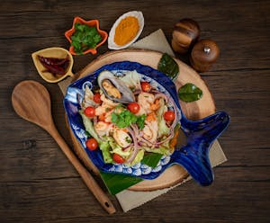 Order Seafood Salad food online from Morningside Thai Restaurant store, Houston on bringmethat.com