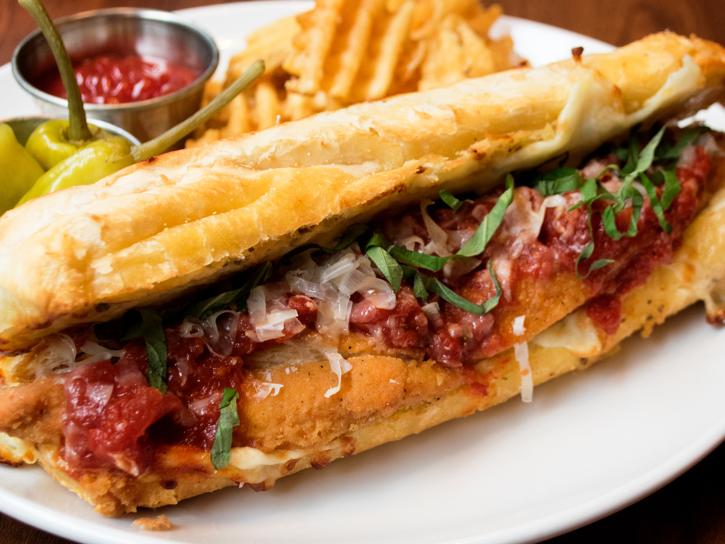Order The Godmother Sandwich food online from Nancy Pizza store, Roswell on bringmethat.com