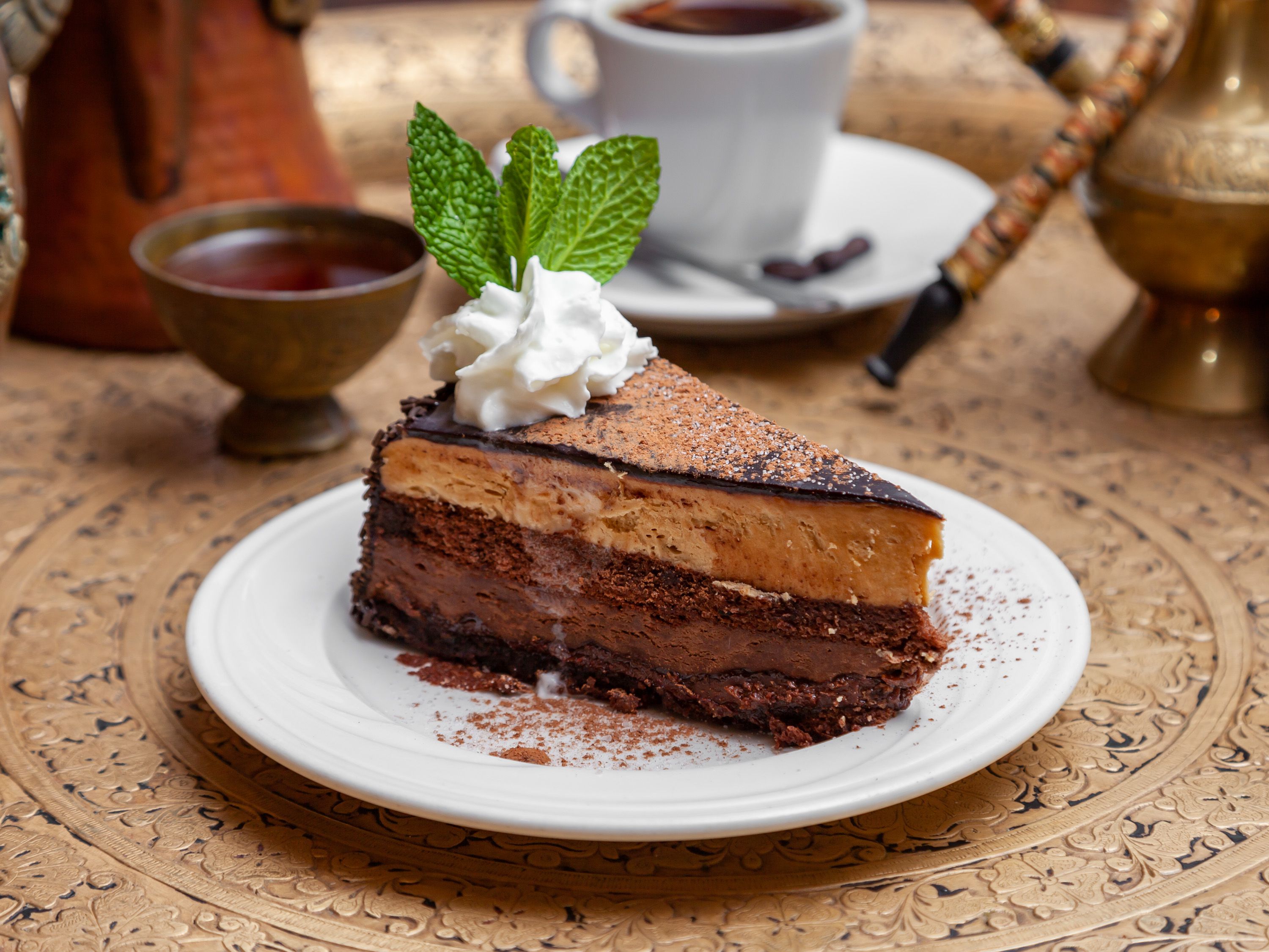 Order Chocolate Nutella Cake food online from Andala Coffee House store, Cambridge on bringmethat.com