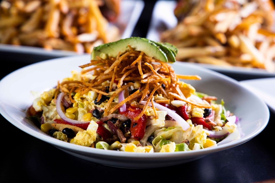 Order Southwestern Cobb Salad - Large food online from The Bad Apple store, Chicago on bringmethat.com