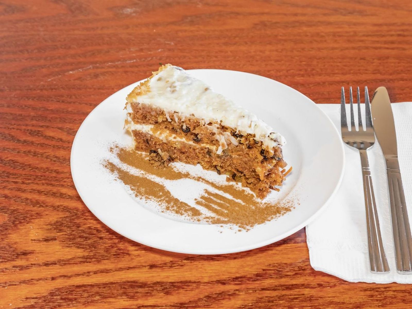 Order Carrot Cake  food online from Bus stop cafe store, New York on bringmethat.com