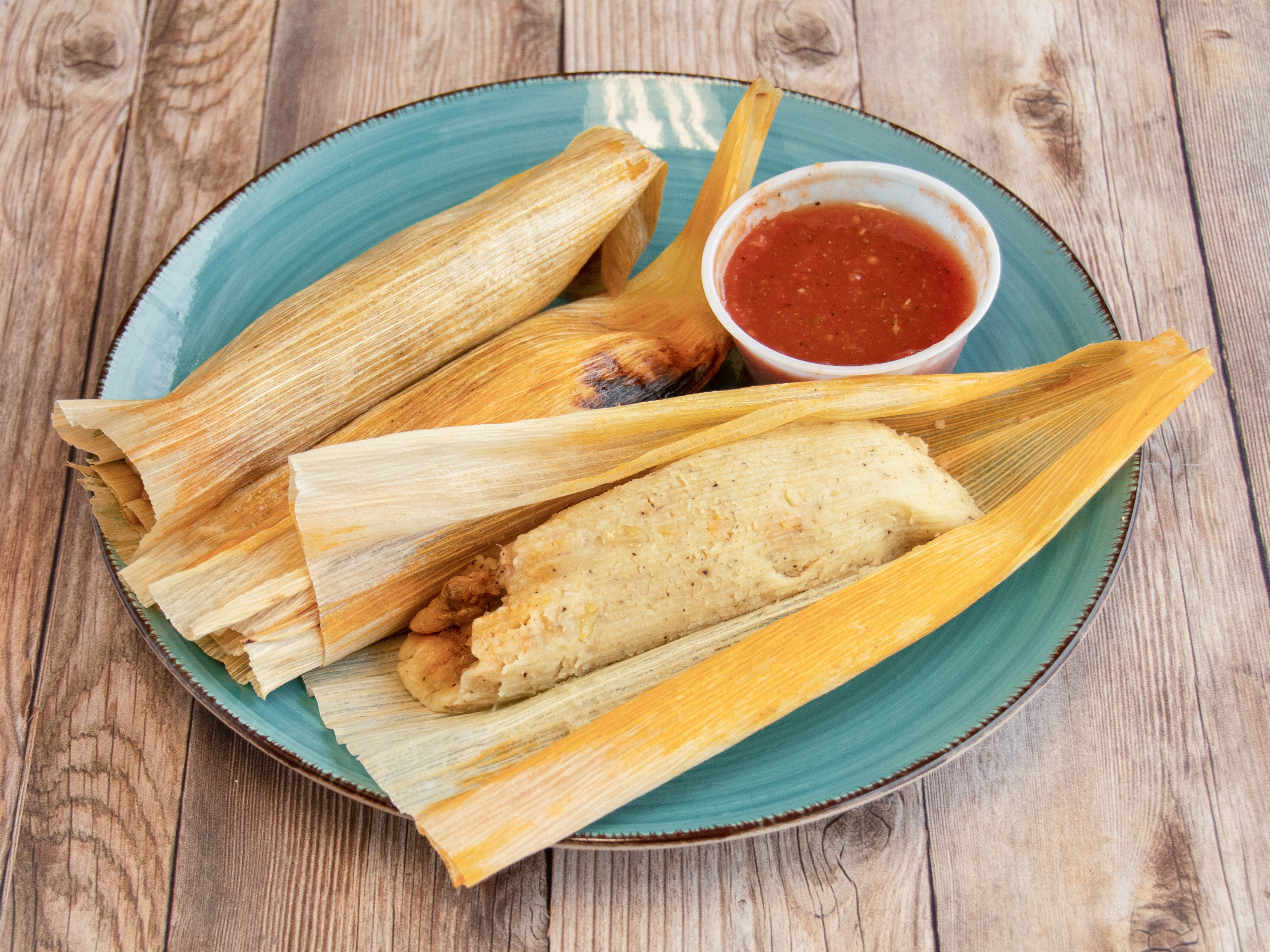 Order Tamales  food online from Trini Mexican Carry Out store, New Baltimore on bringmethat.com
