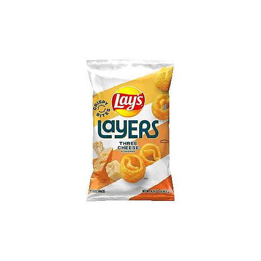 Order Lay's Layers Three Cheese 4.75OZ (4.75 OZ) 140161 food online from BevMo! store, Milpitas on bringmethat.com
