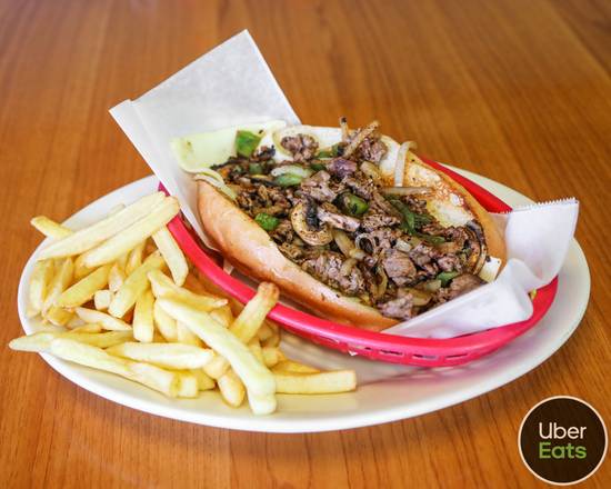 Order Philly Cheese Steak food online from Corner Cafe store, Union City on bringmethat.com