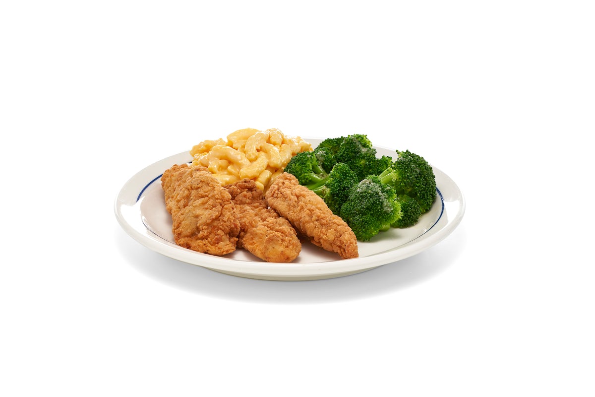 Order 55+ Crispy Chicken Strips Dinner food online from Ihop store, Cincinnati on bringmethat.com