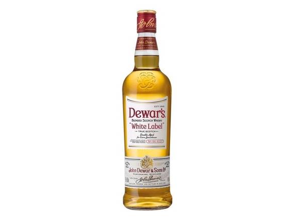 Order Dewar's White Label Blended Scotch Whisky - 750ml Bottle food online from Josh Wines & Liquors Inc store, New York on bringmethat.com