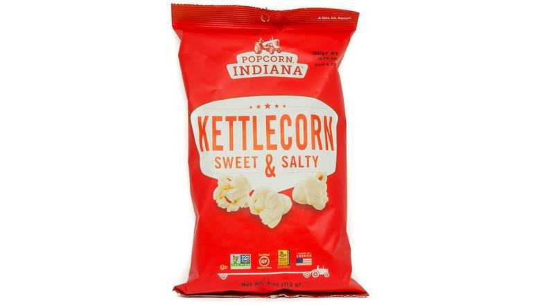 Order Popcorn Indiana Kettlecorn Sweet And Salty food online from Trumbull Mobil store, Trumbull on bringmethat.com