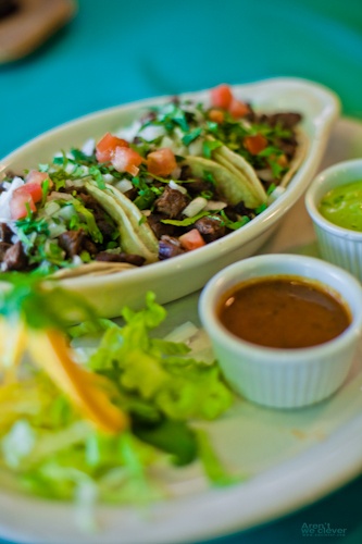 Order 3 Street Tacos food online from Puesta Del Sol store, San Pedro on bringmethat.com