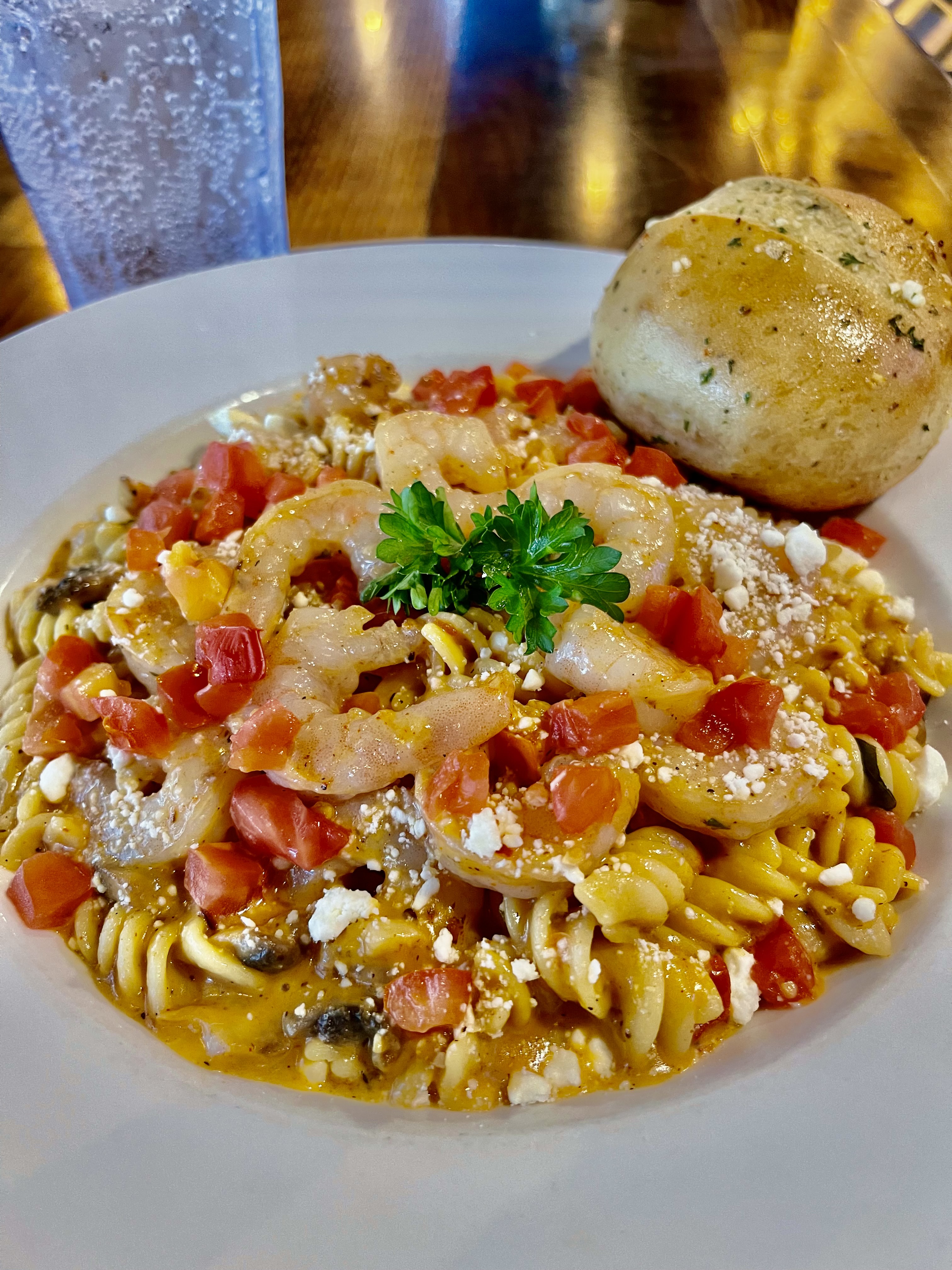 Order Shrimp Diablo Pasta  food online from Stone Canyon Pizza store, Gladstone on bringmethat.com