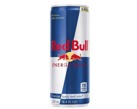 Order Red Bull, 8.4oz  food online from Divine Wine and Spirits store, San Diego on bringmethat.com