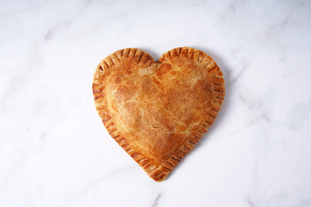 Order Cinnamon Apple Heart Hand Pie food online from Polly's Pies Restaurant & Bakery store, Norco on bringmethat.com