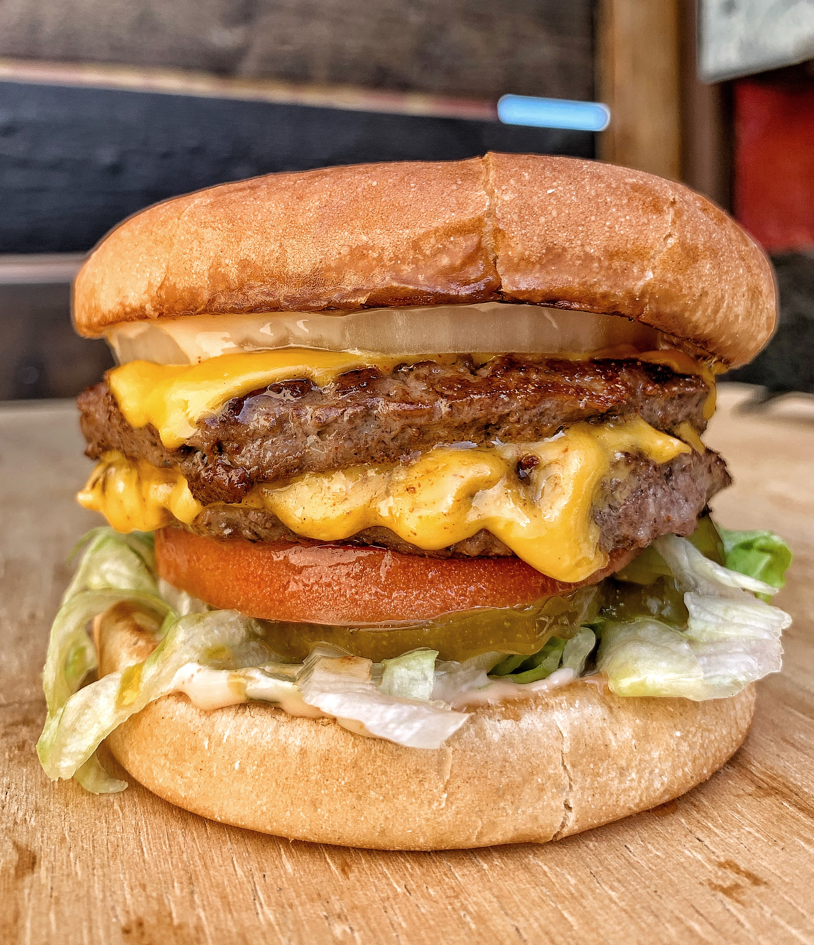 Order Double Cheeseburger food online from The Great White Hut store, Glendale on bringmethat.com