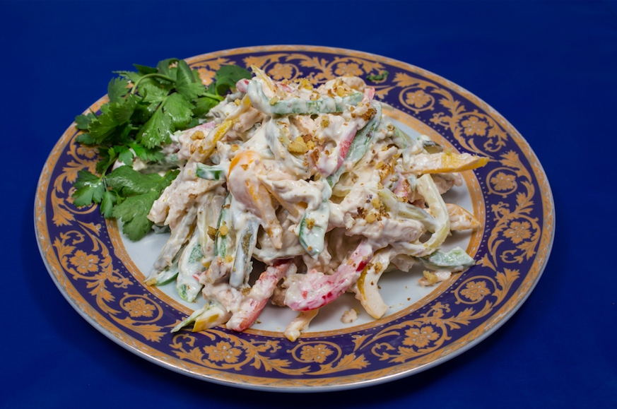 Order Pecan Salad food online from Uzbekistan Restaurant store, Philadelphia on bringmethat.com