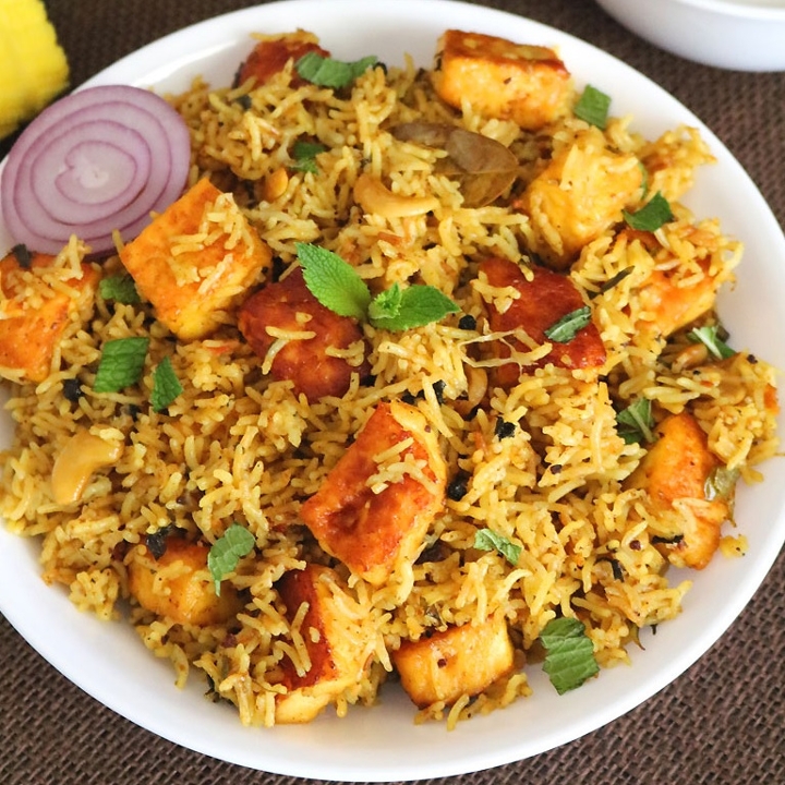 Order paneer biryani food online from Moksha Indian Cuisine store, Bellevue on bringmethat.com