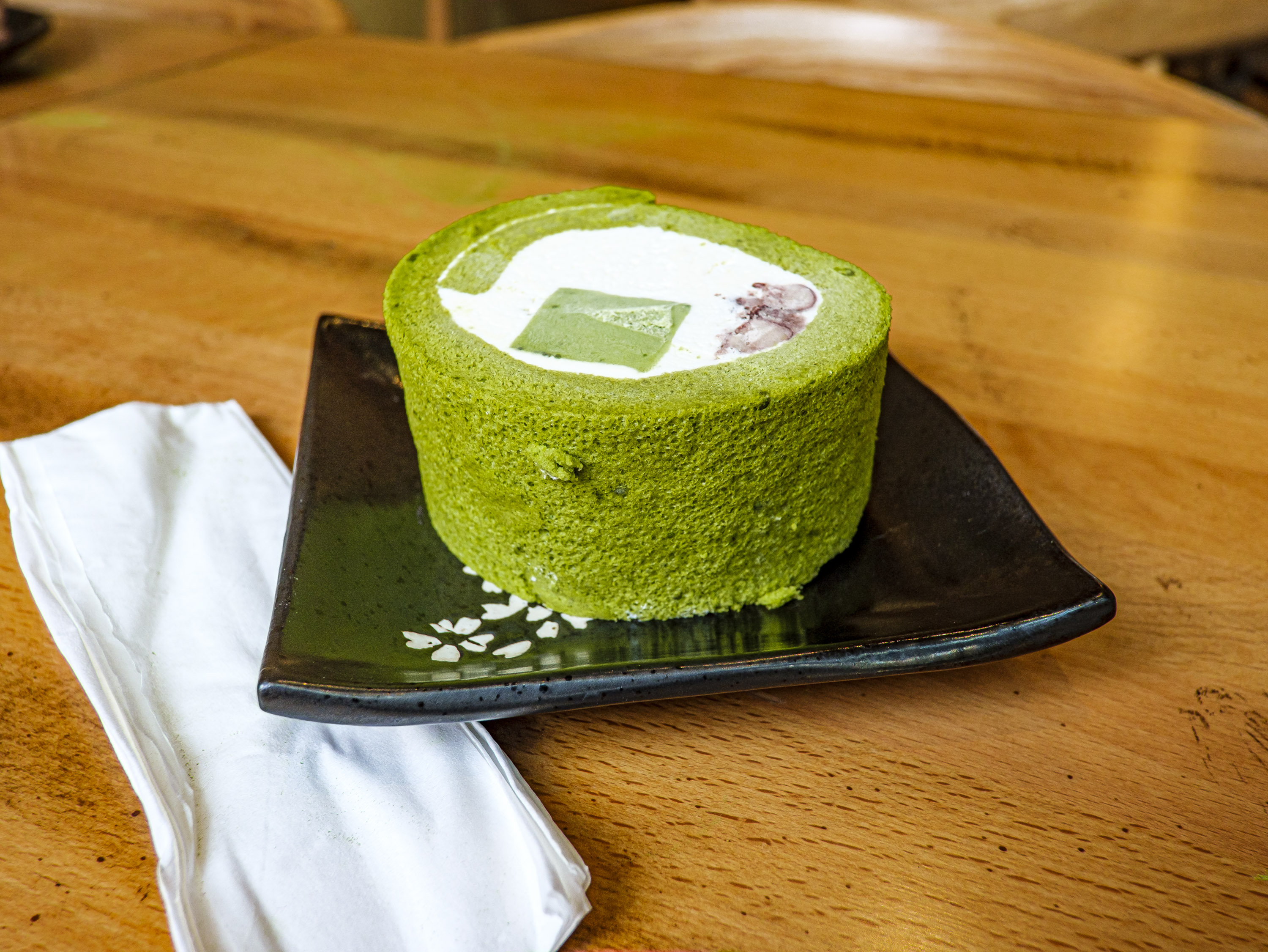 Order Matcha Roll Cake food online from Kyoto Matcha store, Rockville on bringmethat.com