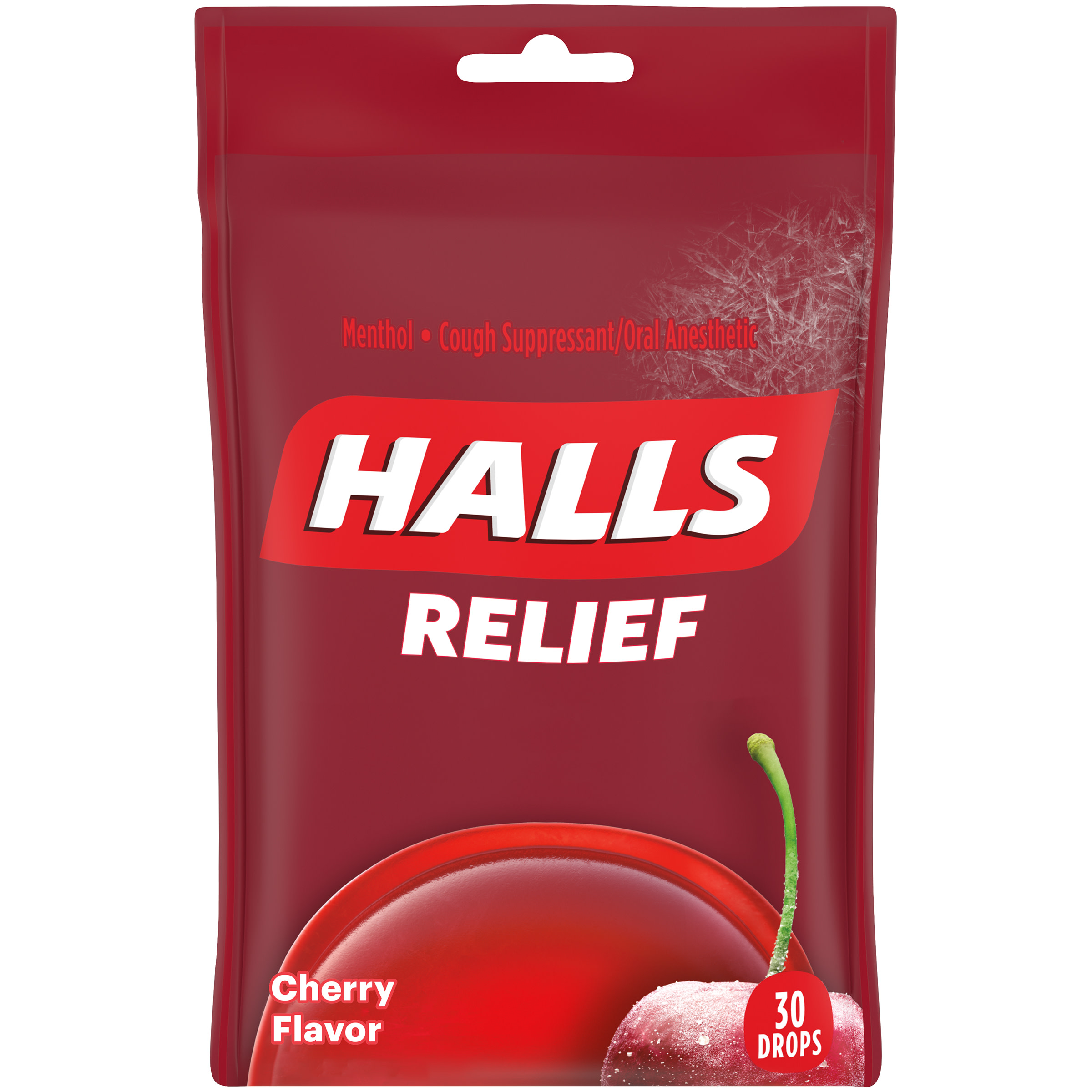 Order Halls Cough Suppressant Drops - Cherry, 30 ct food online from Rite Aid store, Aston on bringmethat.com