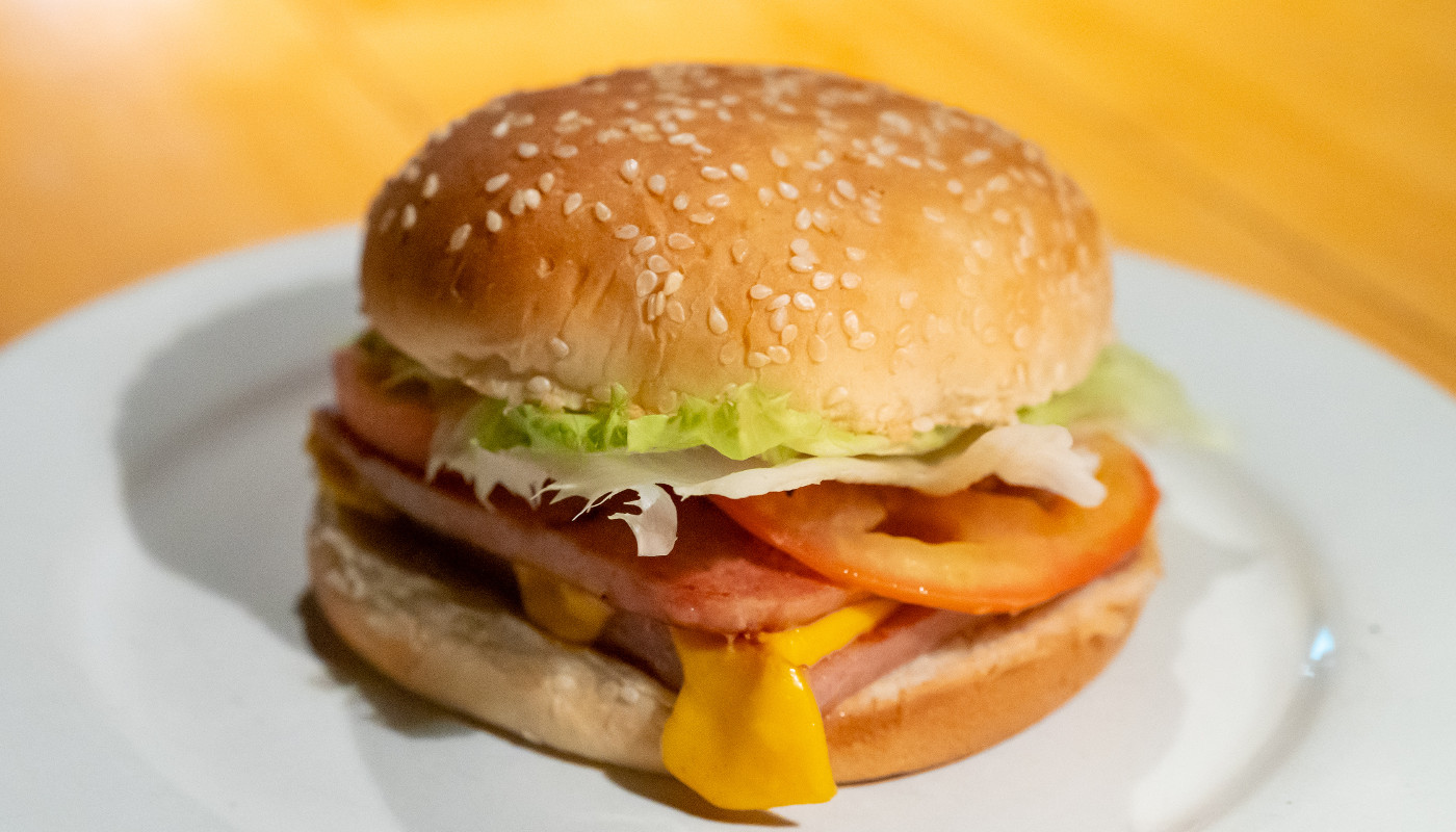 Order Spam Burger food online from Hawaii West store, San Francisco on bringmethat.com
