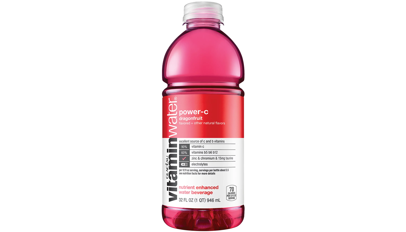 Order Vitamin Water Power C 32oz food online from Chevron Extramile store, Fountain Valley on bringmethat.com