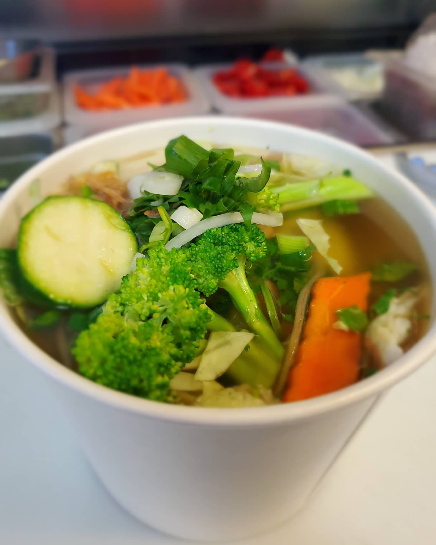 Order Veggies Soup. Large  food online from Eden store, Dana Point on bringmethat.com