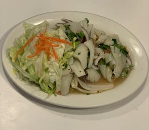 Order Squid Salad food online from Chillin Thai Cuisine store, El Monte on bringmethat.com