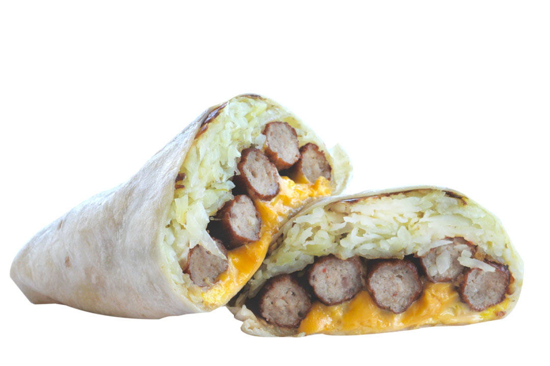 Order Sausage Burrito food online from Michael Super Burgers store, Whittier on bringmethat.com