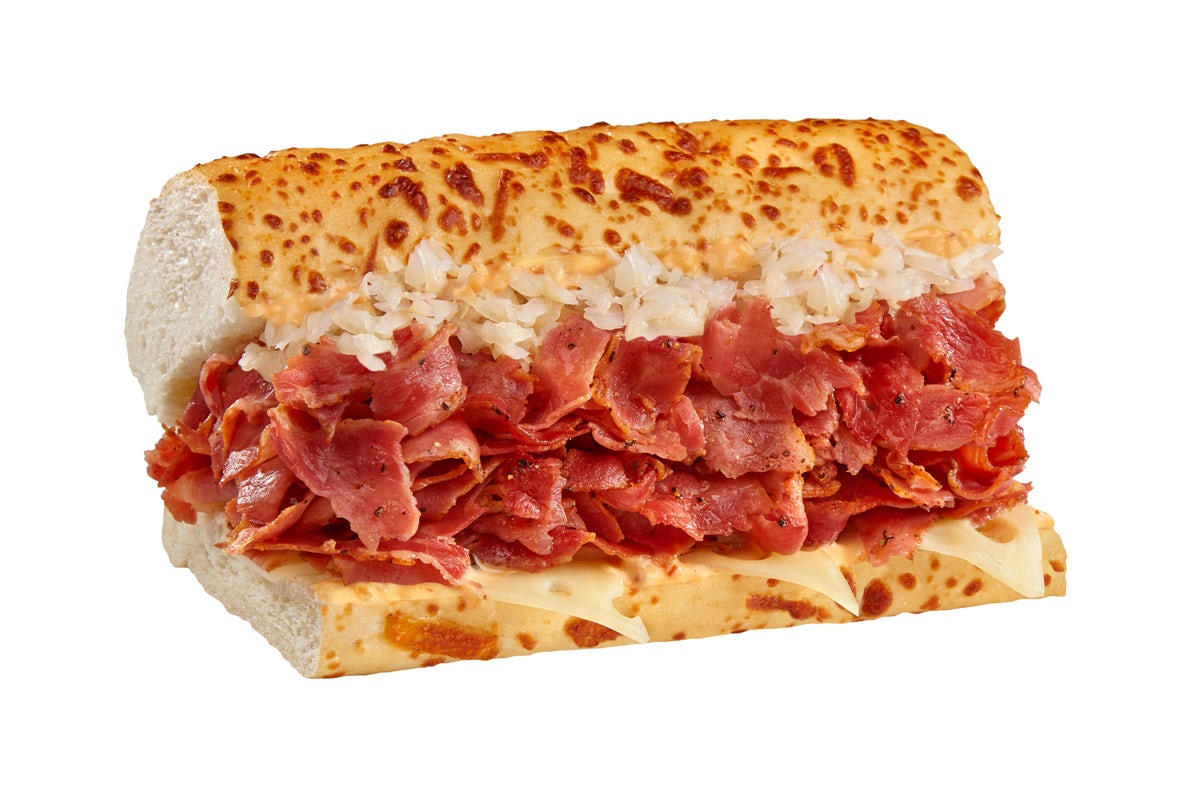 Order #10 Pastrami Reuben food online from Togo's Eatery store, Signal Hill on bringmethat.com