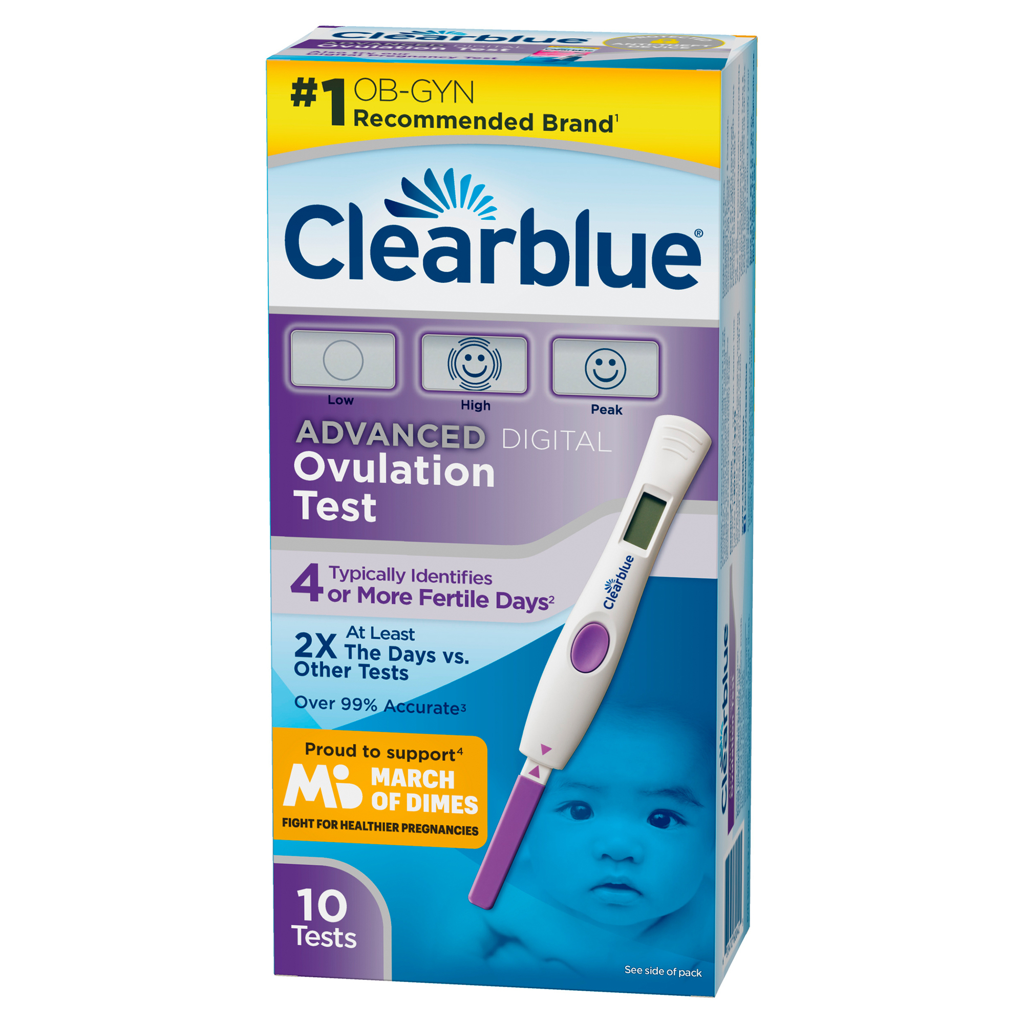 Order Clearblue Ovulation Tests, Advanced Digital - 10 ct food online from Rite Aid store, MILLER PLACE on bringmethat.com