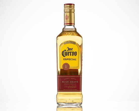 Order Jose Cuervo Gold, 750mL tequila (40.0% ABV) food online from Kinzie Liquor store, Bradley on bringmethat.com