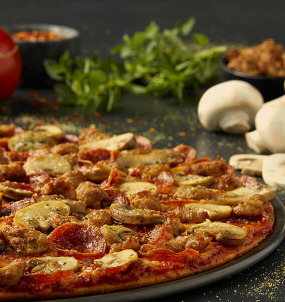 Order Classic Trio Pizza food online from Donatos store, Cincinnati on bringmethat.com