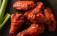 Order 6 Classic Wings food online from Round Table Pizza store, San Diego on bringmethat.com