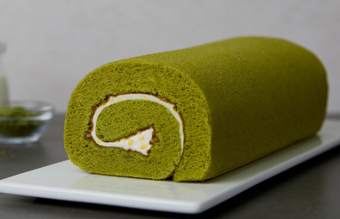 Order Matcha Green Tea Roll Cake food online from Hansel & Gretel Bakery Cafe store, Suwanee on bringmethat.com