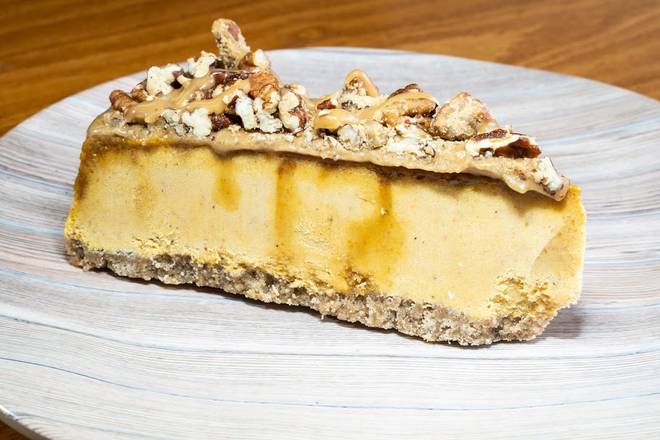 Order pumpkin Praline Cheesecake food online from Pizza Express store, Albany on bringmethat.com