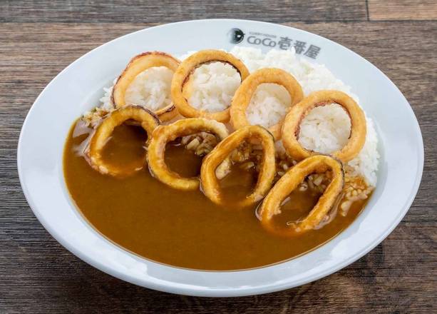Order Fried Squid Curry food online from Coco Ichibanya Curry House store, San Diego on bringmethat.com