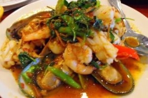 Order Garlic Seafood food online from My Thai Restaurant store, La Habra on bringmethat.com
