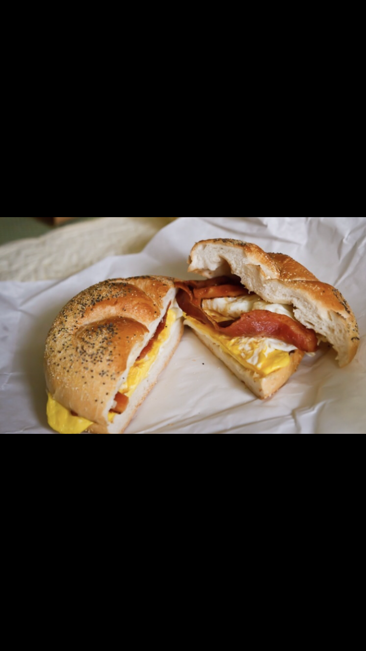 Order Bacon, Egg and Cheese Sandwich food online from Taste Cafe & Grill store, Ozone Park on bringmethat.com