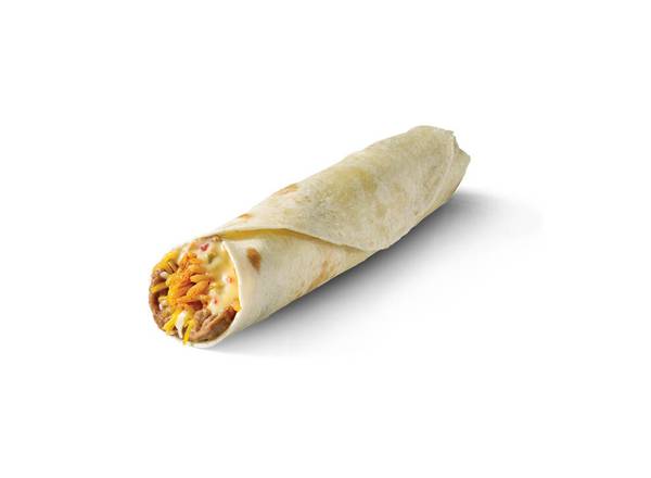 Order Cheesy Rice & Beans Party Burrito food online from Taco Bueno store, Muskogee on bringmethat.com