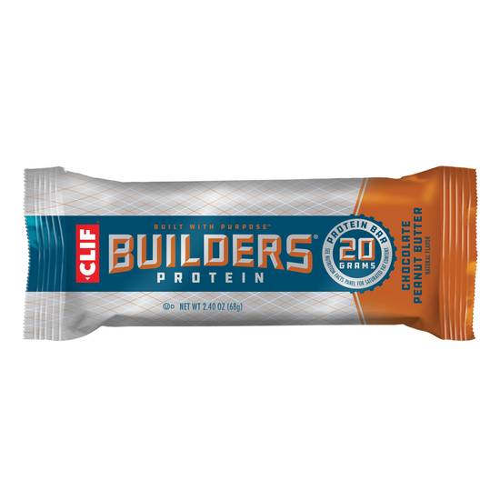 Order Clif Builders Chocolate Peanut Butter 20g Protein Bar, 2.4 OZ food online from CVS store, GROSSE POINTE on bringmethat.com