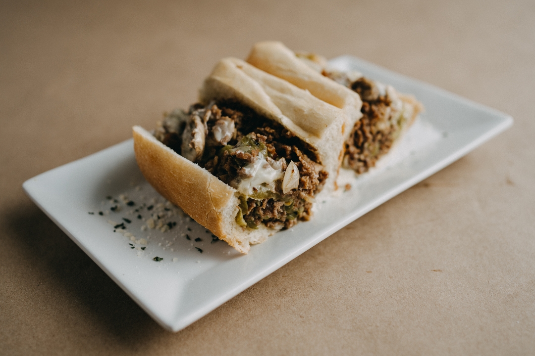 Order Cheese Steak food online from @Pizza store, Charlottesville on bringmethat.com