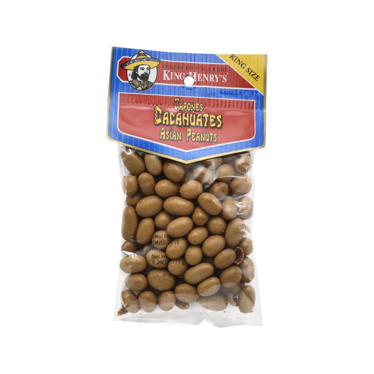 Order king henry Japones Cacahuates  KING SIZE food online from Friends Snacks store, San Francisco on bringmethat.com