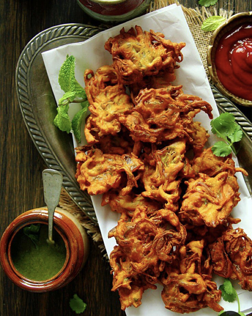 Order Onion Bhaji food online from The Curry Pot store, Suwanee on bringmethat.com