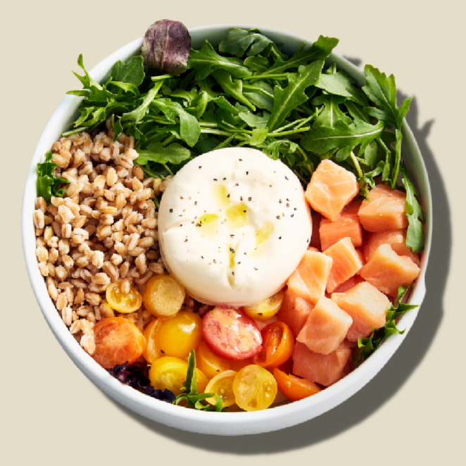 Order Salmone Bowl food online from Burrata House store, Los Angeles on bringmethat.com