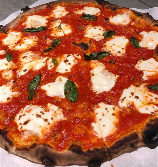 Order Margherita Pizza food online from La Villa store, Brooklyn on bringmethat.com