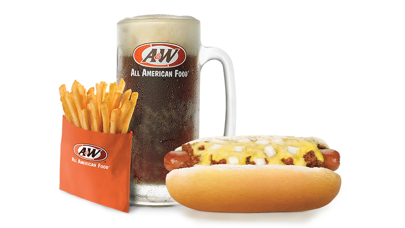 Order Coney Cheese Dog Combo #4 food online from A&W store, Neenah on bringmethat.com