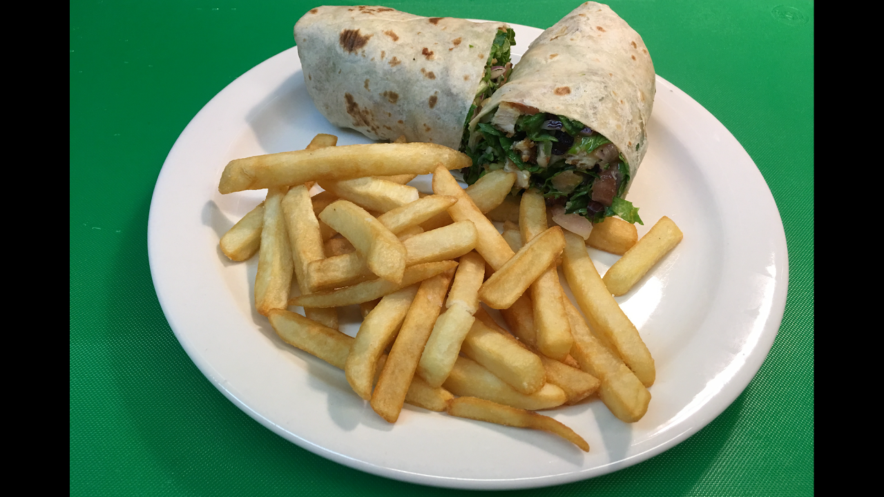Order Breaded Chicken Wrap food online from Irish Coffee Shop store, Yonkers on bringmethat.com