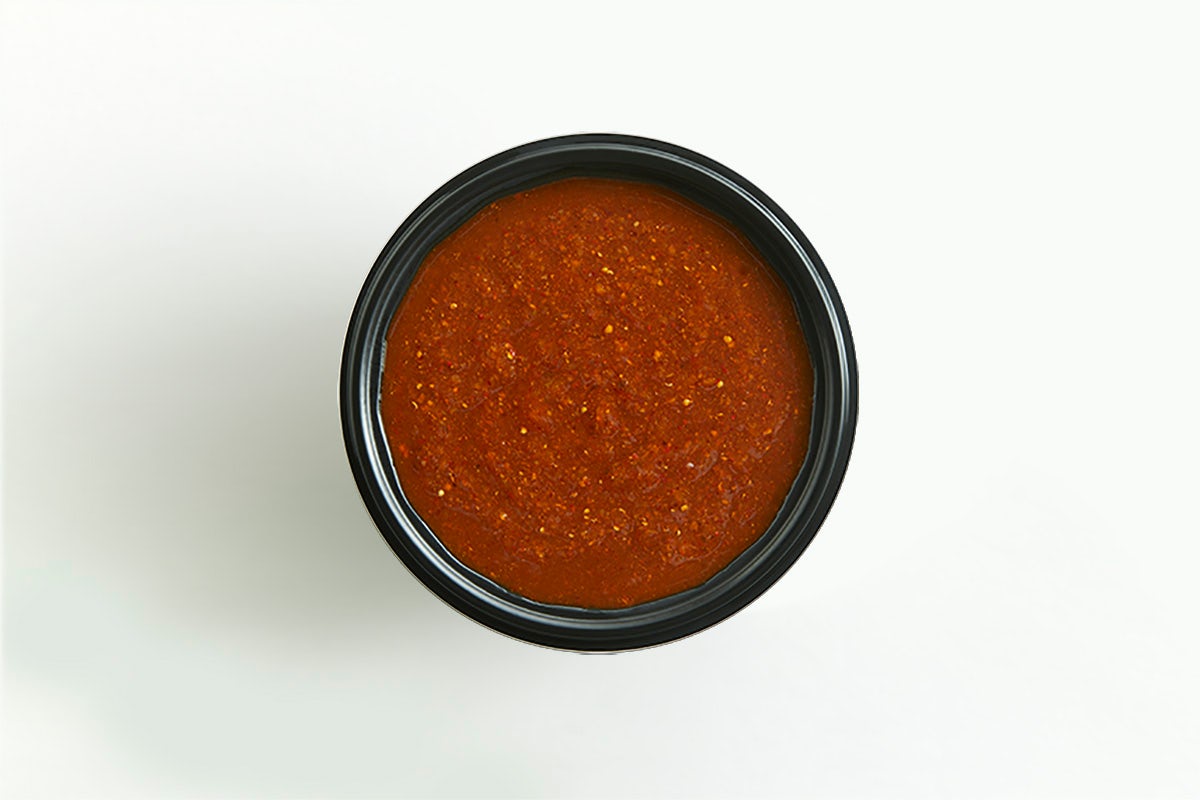 Order Salsa Roja (Fiery) food online from El Pollo Loco store, Fresno on bringmethat.com