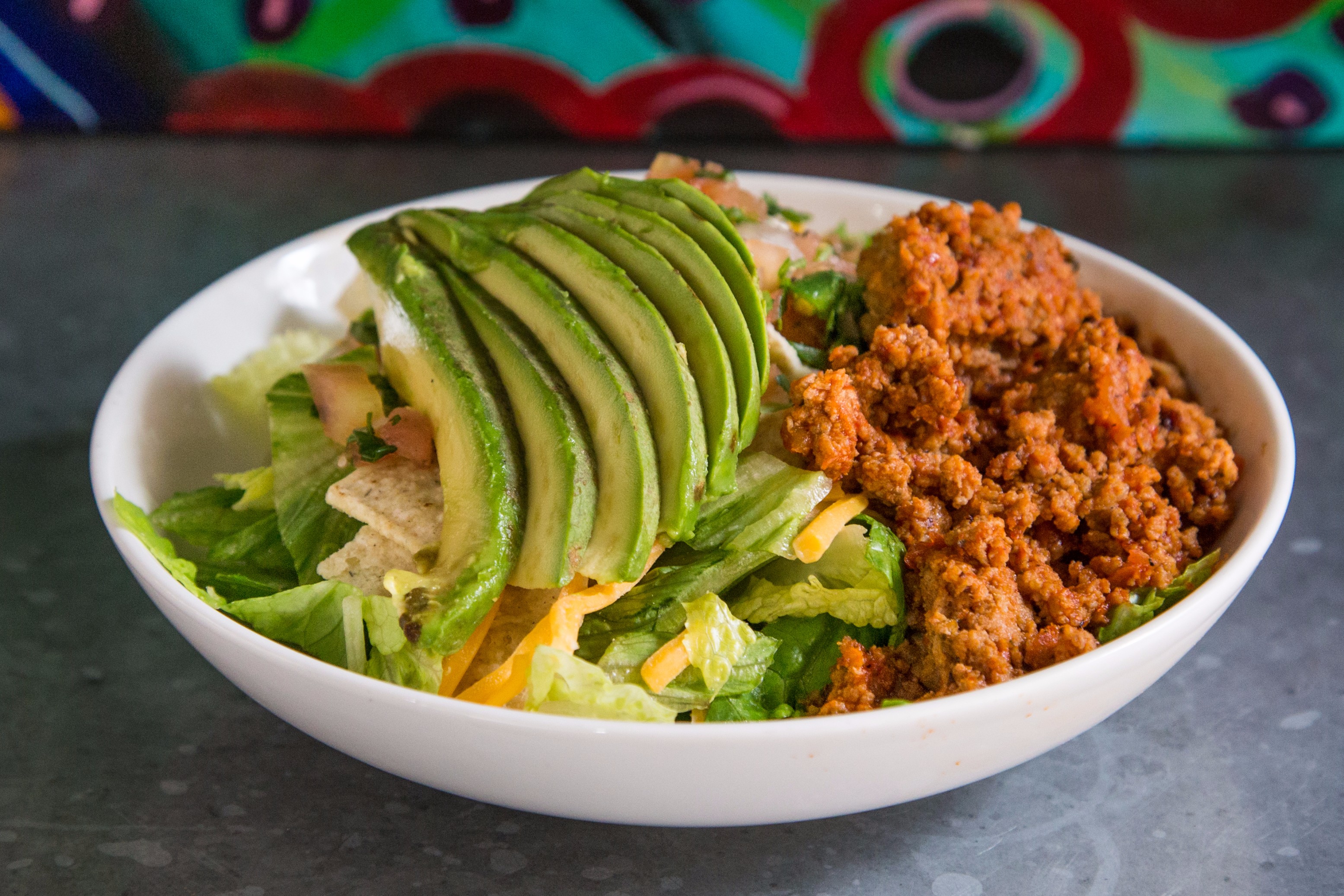 Order  Taco Salad food online from Al horno lean mexican kitchen catering store, New York on bringmethat.com