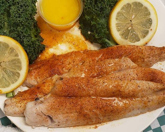 Order Whiting 1/2 lb food online from Fishermans Island store, Country Club Hills on bringmethat.com