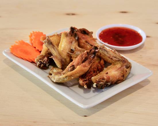 Order 3. Thai Chicken Wings  food online from Amazing Myanmar Asian Cuisine store, Kentwood on bringmethat.com
