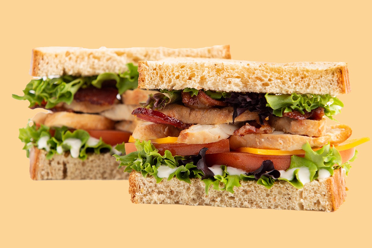 Order Turkey Bacon 'N Ranch Sandwich food online from Saladworks store, Salisbury on bringmethat.com