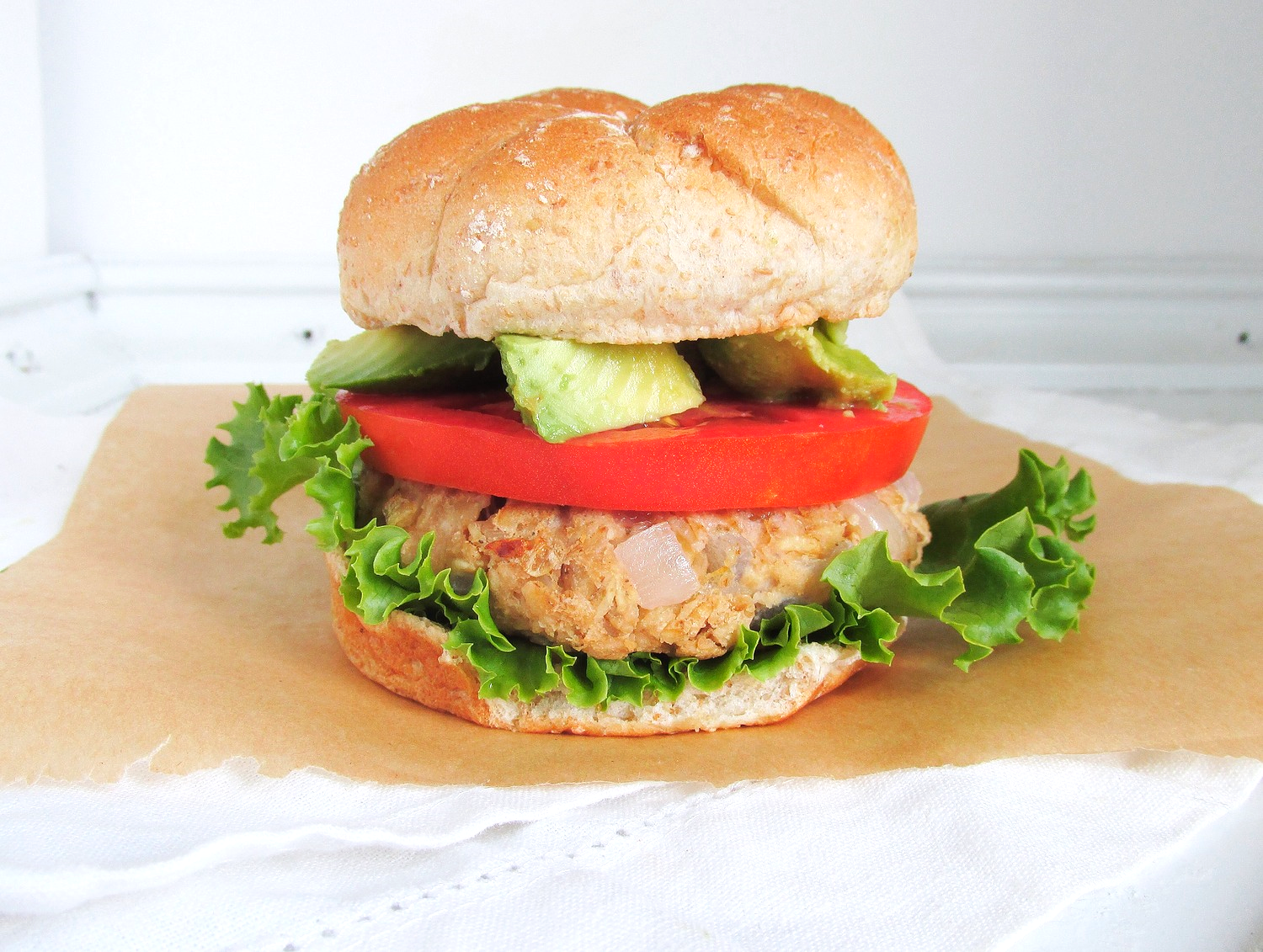 Order Chickpeas Vegan Burger food online from June Bakery store, Bellevue on bringmethat.com